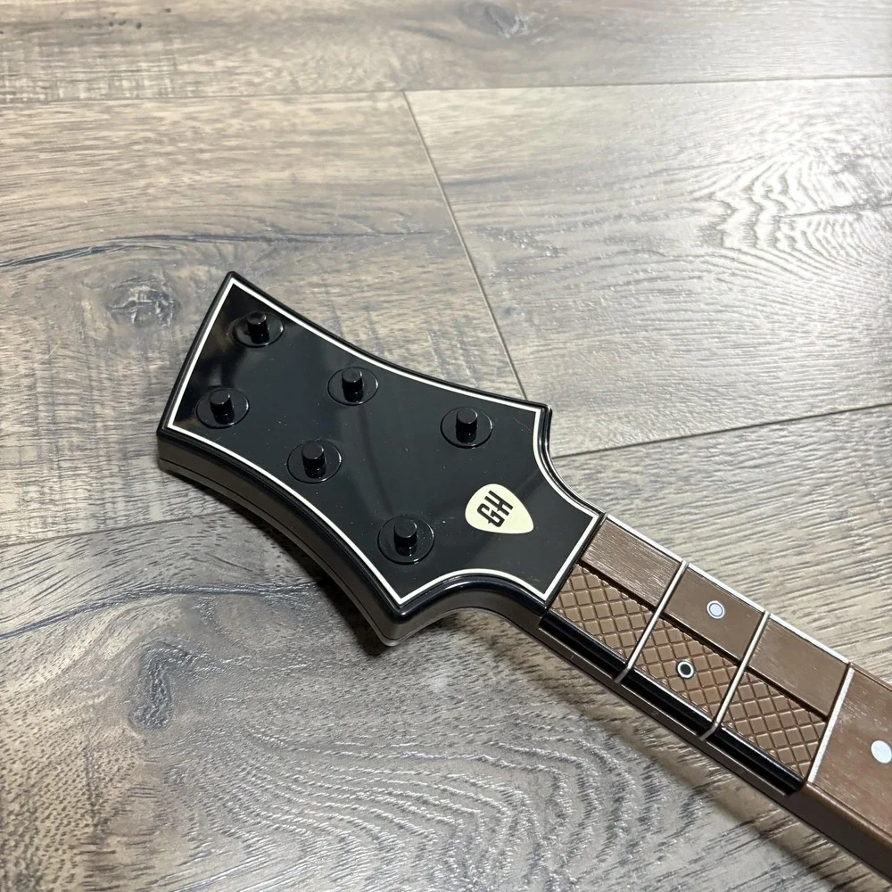 Guitar Hero Wireless Guitar Controller Activision Black No Dongle Untested